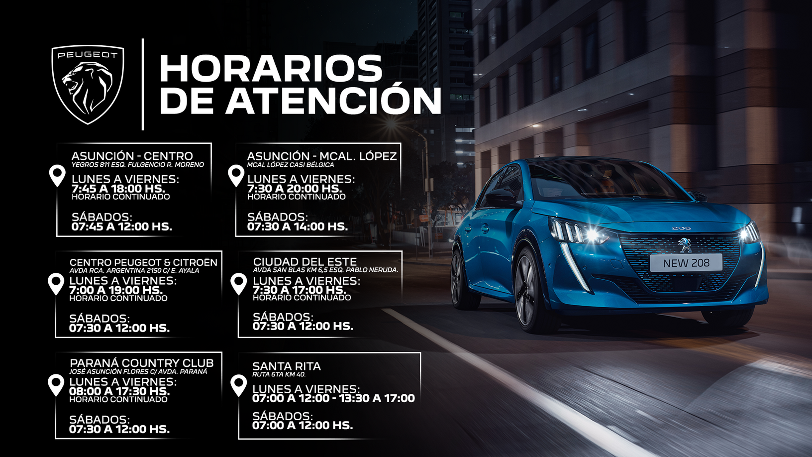 BANNER-Automaq-Peugeot-HORARIOS
