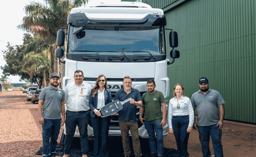 Un nuevo DAF 0km se suma al transporte de cargas desde Santa Rita