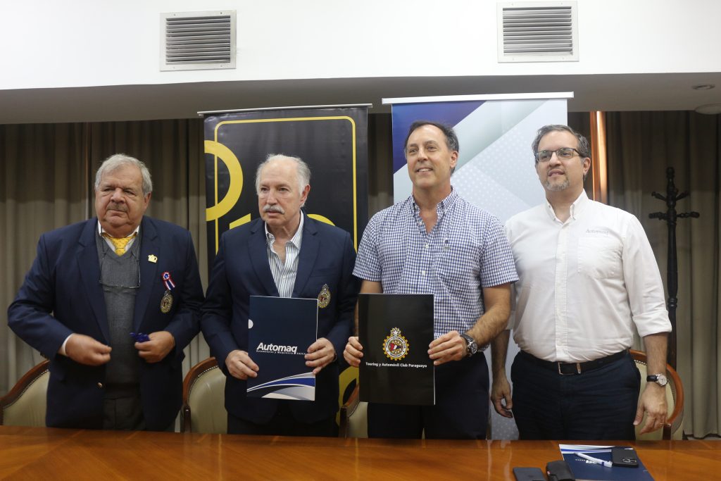 AUTOMAQ promueve el programa “Juntos podemos salvar millones de Vidas” en Cooperación con el Touring y Automóvil Club Paraguayo